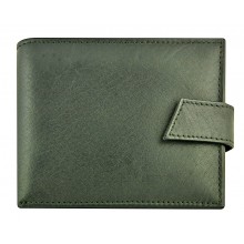 Genuine cow leather wallet P41 Black
