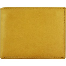 Genuine cow leather wallet P6 Beige