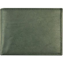 Genuine cow leather wallet P8 Black