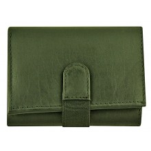 Genuine cow leather wallet P9 Black