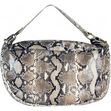 Genuine python snake leather bag PBG8076PT Natural