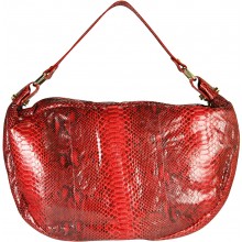 Genuine python snake leather bag PBG8076PT Red