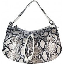 Genuine python snake leather bag PBG881PT Natural
