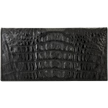 Genuine alligator leather wallet PCMM Black