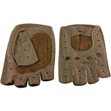 Genuine peccary leather gloves PECGL05 Brown