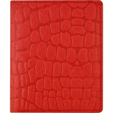 Genuine pig leather wallet PIGWE8020R Red