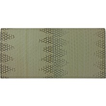 Genuine snake leather wallet PSN190 Bone