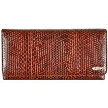 Genuine snake leather wallet PSN2 Tan
