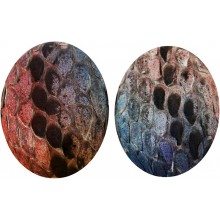 Genuine python snake leather earrings PTER50 MC