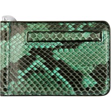 Genuine python leather money clip PYTMCLIP09 Green