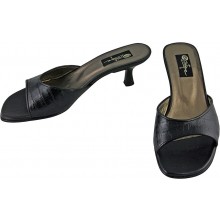 Genuine alligator leather shoes R-006 Black
