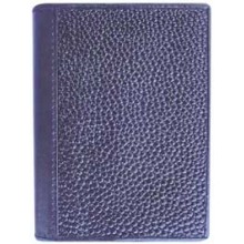 Genuine stingray leather card holder R01 Black