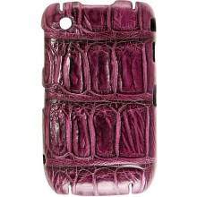 Genuine crocodile leather Blackberry case SCBB8500 / 8520 / 8530 Violet