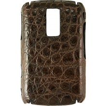 Genuine crocodile leather Blackberry case SCBB9000 Oak