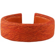 Genuine shark leather bracelet SH-BR20 Cognac