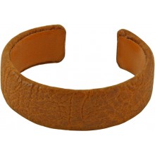 Genuine shark leather bracelet SH-BR20 Tan