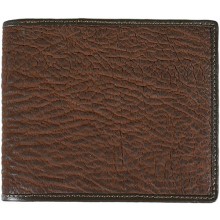Genuine shark leather wallet SHARK2071 Brown