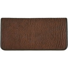 Genuine shark leather wallet SHARK2109 Brown