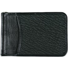 Genuine shark leather money clip SHARK2392 Black