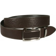 Genuine shark leather belt SHARK105B Brown