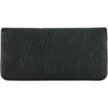 Genuine shark leather wallet SHARK2109 Black