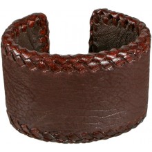Genuine shark leather bracelet SHARK2211 Brown