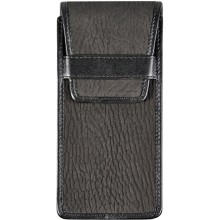 Genuine shark leather glasses case SHARK2260 Black