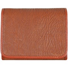 Genuine shark leather wallet SHARK2282 Cognac