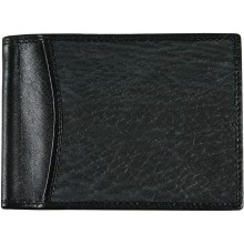 Genuine shark leather money clip SHARK2392A Black