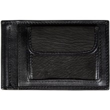 Genuine shark leather money clip SHARK2453 Black