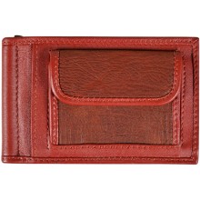 Genuine shark leather money clip SHARK2453 Cognac