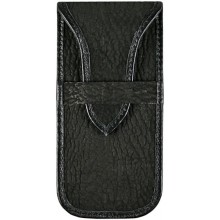 Genuine shark leather knife case SHARK2477 Black