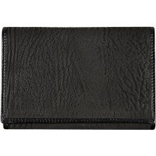 Genuine shark leather manicure tools set case SHARK2478 Black