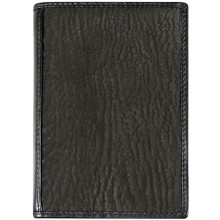 Genuine shark leather passport cover SHARK2553 Black