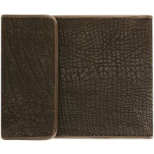 Genuine shark leather wallet SHWAL04 Brown