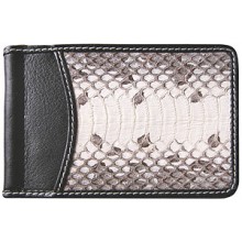 Genuine snake leather money clip SN2392