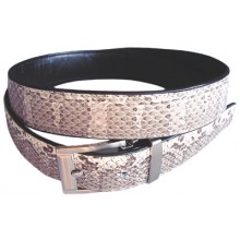 Genuine snake leather belt SNB102