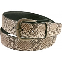 Genuine python snake leather belt SNBPT1-5 Natural