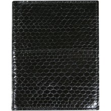 Genuine snake leather wallet SNW01HK Black