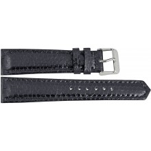 Genuine sea snake leather watch band SNWB004 Black