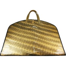 Genuine sea snake leather suit bag SNSUIT01 Tan