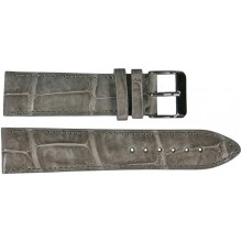 Genuine crocodile leather watch band SPMC-S01 Grey