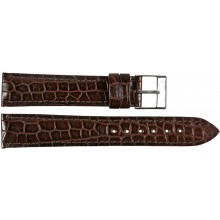 Genuine crocodile leather watch band SPMC-S01 Oak