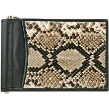 Genuine python leather money clip SN2392PT Natural