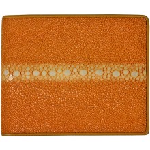 Genuine stingray leather wallet ST2463R Buttercup