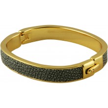 Genuine stingray leather bracelet STBL03SA-G Grey
