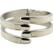Genuine stingray leather bracelet STBL13SA-S White