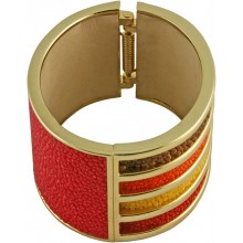 Genuine stingray leather bracelet STBRAS640G MC3