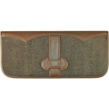 Home / office golf set in genuine stingray leather case STGF-TT Brown