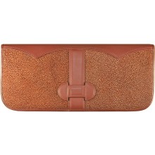 Home / office golf set in genuine stingray leather case STGF-TT Tan